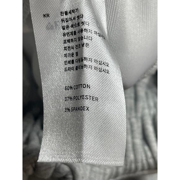 Aelfric Eden Womens Gray Oversized Baggy Wide Leg Barrel Trousers Sweatpants XS - Picture 5 of 5